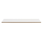 Painel de Madeira MDF para Revestimento 1,5mm Branco TX 30x90cm Eucatex
