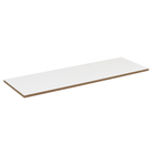 Painel de Madeira MDF para Revestimento 1,5mm Branco TX 30x90cm Eucatex