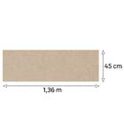 Painel de Madeira MDF para Revestimento 1,5mm Natural 45x136cm