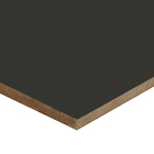Painel de Madeira MDF para Revestimento 1,5mm Preto TX 45x136cm Eucatex