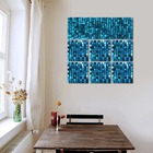 Painel Mágico Decorativo Lantejoula Shimmer Wall Azul X