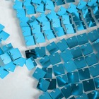 Painel Mágico Decorativo Lantejoula Shimmer Wall Azul X