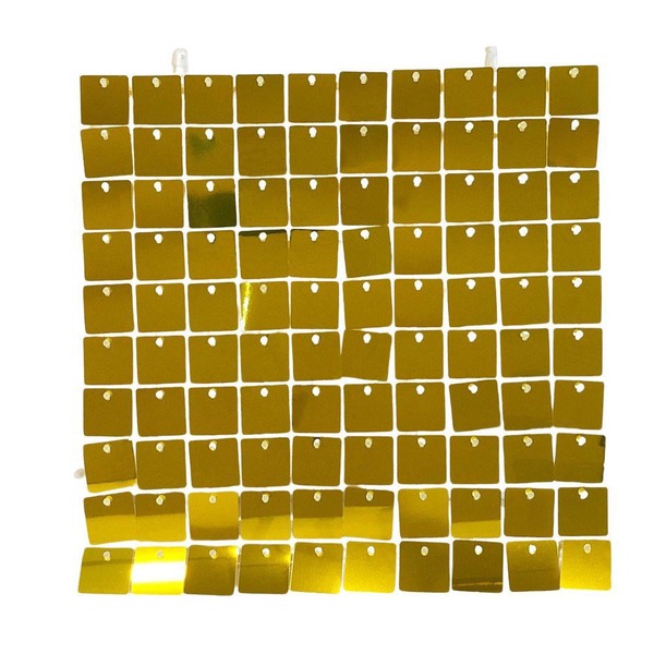 Painel Mágico Decorativo Lantejoula Shimmer Wall Dourado