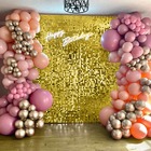 Painel Mágico Decorativo Lantejoula Shimmer Wall Dourado