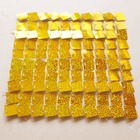 Painel Mágico Decorativo Lantejoula Shimmer Wall Laser Ouro