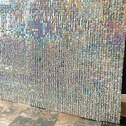 Painel Mágico Decorativo Lantejoula Shimmer Wall Laser Prata