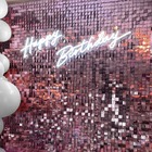 Painel Mágico Decorativo Lantejoula Shimmer Wall Lilás