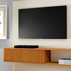 Painel Málaga Ripado Com Led Cascata Mavaular