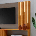 Painel Málaga Ripado Com Led Cascata Mavaular