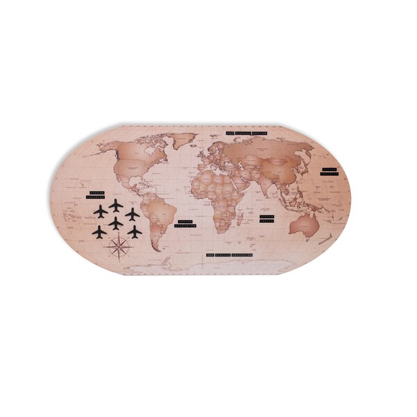 painel mapa explore 85x1,9x42,6 colorido