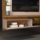 Painel Marin Para Tv 55 Polegadas 1 Porta 2 Nichos Dj Móveis