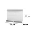 Painel Marte Branco – Tebarrot Móveis