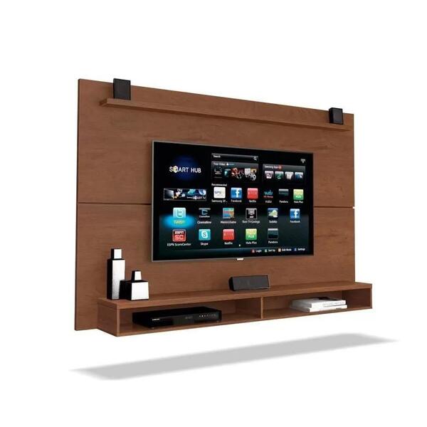 Painel Maxi Edn Móveis Naturale Tv 65 Sala