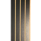 Painel Mdf Placa Madeira Ripada Preto Revestimento Parede 53x