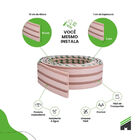 Painel Meu Rodape 10x1 Ripado Play Rosa Rpdol11 (rolo 2 5m)