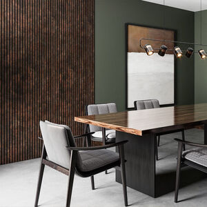 Foto de Painel Meu Rodape 10x1 Ripado Urban Corten Rpdol17 (r. 2 5m)