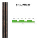 Painel Meu Rodape 10x1 Ripado Urban Corten Rpdol17 (r. 2 5m)