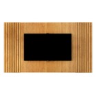 Painel Moderno Ripado - Vertex-naturale - Mavau Móveis