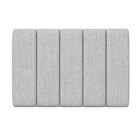 Painel Modulado Nashira 100 / N-040 Linho Cinza Claro