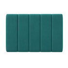 Painel Modulado Nashira 100 / Z-016 Sued Azul Turquesa