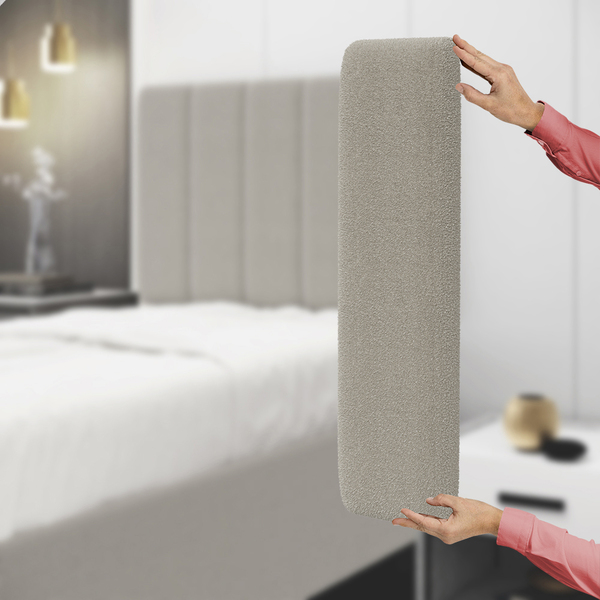 Painel Modulado Nashira 140 / N-036 Bouclê Bege