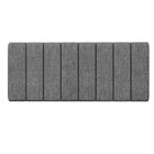 Painel Modulado Nashira 140 / N-041 Linho Cinza Escuro