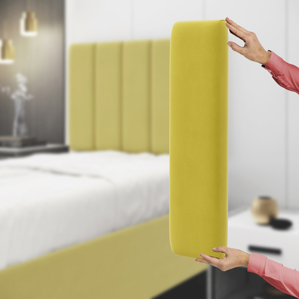 Painel Modulado Nashira 160 / Z-004 Sued Amarelo
