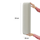 Painel Modulado Nashira 200 / N-030 Veludo Bege