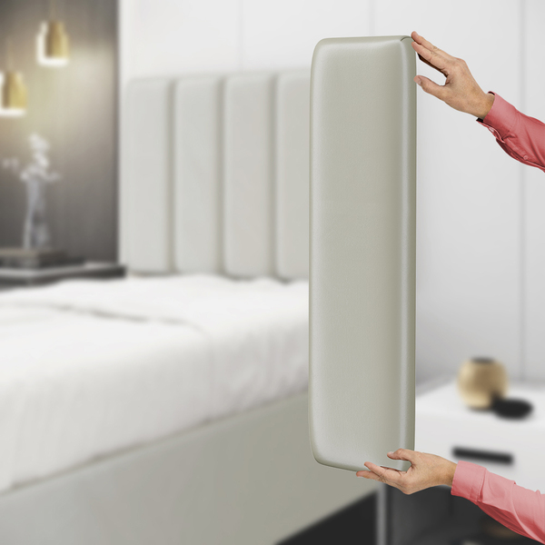 Painel Modulado Nashira 200 / N-030 Veludo Bege