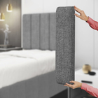 Painel Modulado Nashira 200 / N-041 Linho Cinza Escuro