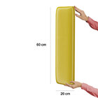 Painel Modulado Nashira 60x20 Cm / N-035 Veludo Amarelo