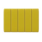 Painel Modulado Nashira 60x20 Cm / N-035 Veludo Amarelo