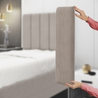 Painel Modulado Nashira 60x20 Cm / Z-006 Sued Capuccino