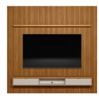 Painel Modular Ripado 2,60m Com Nicho E Prateleira Linea Bras