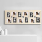 Painel Multifotos 12 Fotos Com Acetato Branco