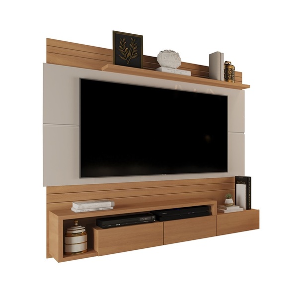 Painel Murano Nature/off White – Germai Móveis