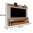 Painel Murano Nature/off White – Germai Móveis