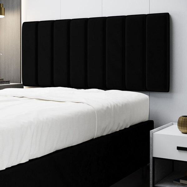 Painel Nashira 140 / N-024 Veludo Preto