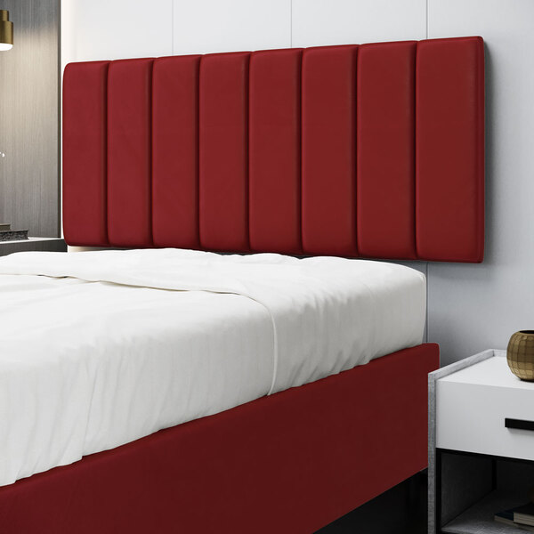 Painel Nashira 160 / N-033 Veludo Vermelho