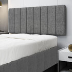 Painel Nashira 160 / N-041 Linho Cinza Escuro