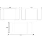 Painel New Astro Extensível Carvalho Vittro Com Fend Brilho -