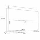 Painel Nobre Com Led Para Tv Até 85” Polegadas 208,5 Cm