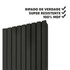 Painel Nobre Ripado 0.50 Grafite - Gelius Móveis