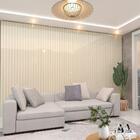 Painel Nobre Ripado 0.50 Off White - Gelius Móveis