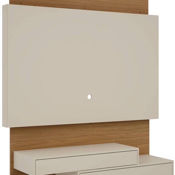 Painel Noruega 1 40 Mt Cor Off White Com Freijo - 41393 Sun H