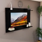 Painel P/ Tv Até 50 Pol Home Amanda Em Mdf Laqueado Moderno P