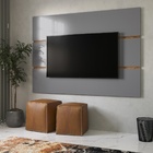 Painel Palazzio Cinza/Freijó – Ej Móveis