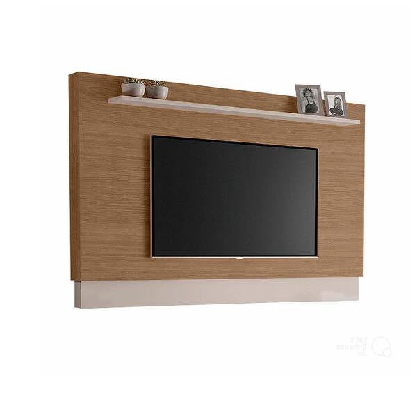 Painel Palermo Para Tv 75 Polegadas Carvalho New Off White