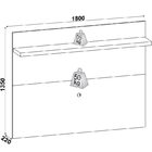 Painel Paolo - Dj Móveis - Branco