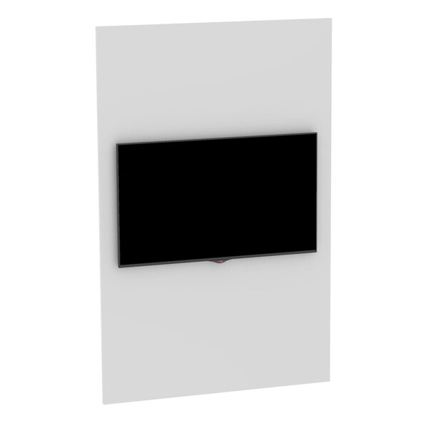 Painel Para Escritório Tv 32 Polegadas 136cmx90cm Branco